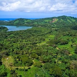 Natewa Bay Aerial - partly developed right top corner